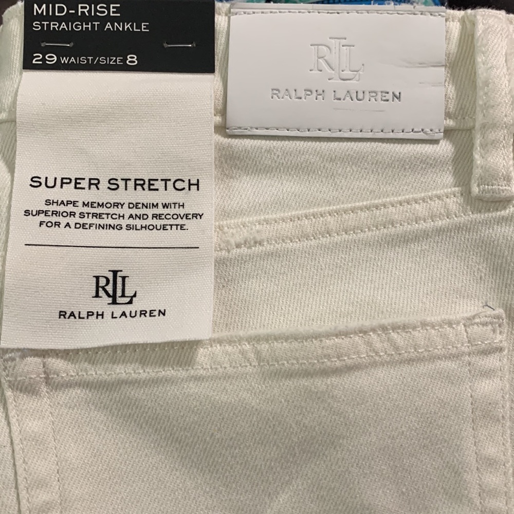 Lauren Ralph Lauren Mid Rise Straight Ankle - Picture 8 of 13